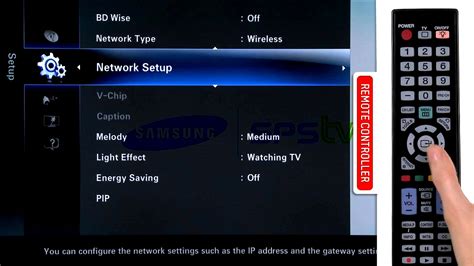 how to hook up samsung smart tv to dish network